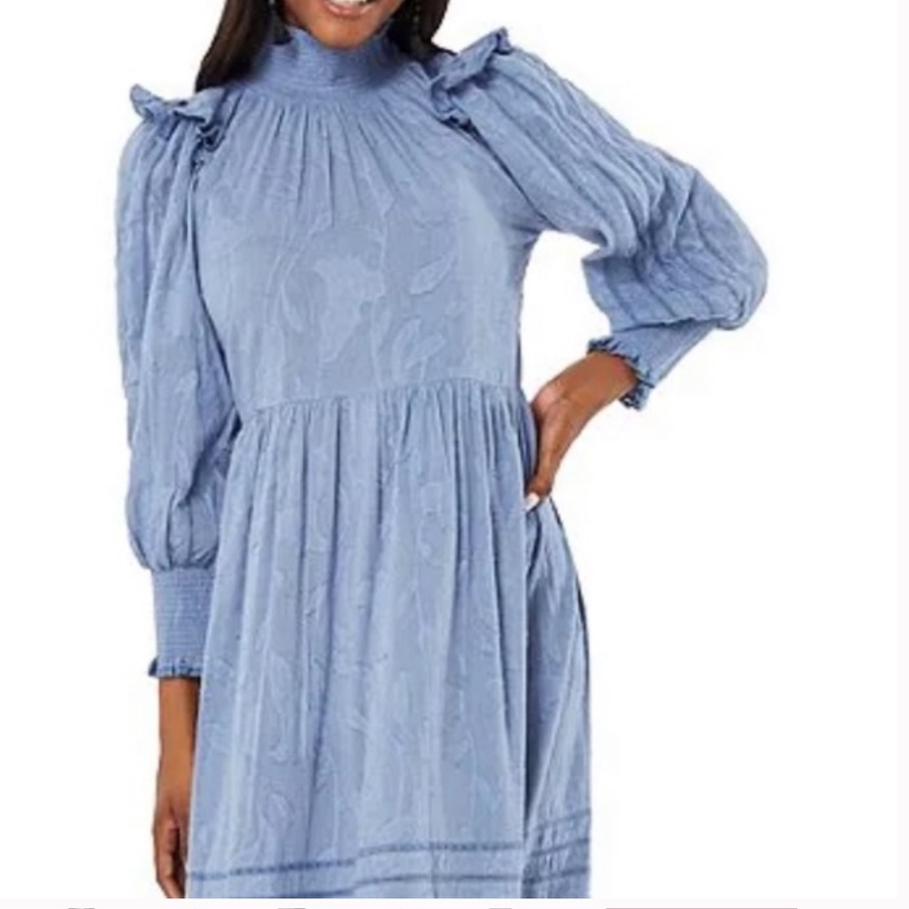 Roberta Roller Rabbit Blue Maxi Dress - Picture 6 of 12